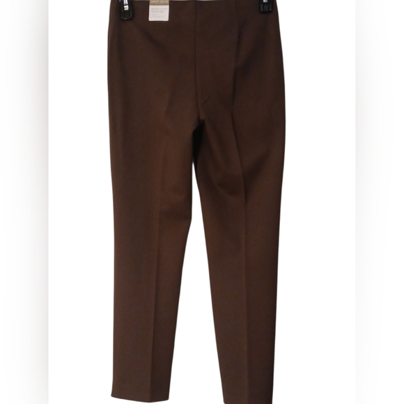 Chico's -NWT, Fabulously So Slimming Pants, Brown, Tummy Control, Stretch, Slits - Picture 4 of 8